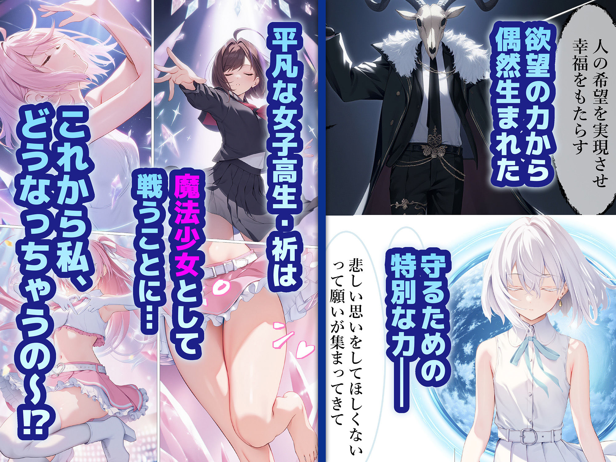 【エロ漫画raw】魔法少女WISHES 夢想教室編