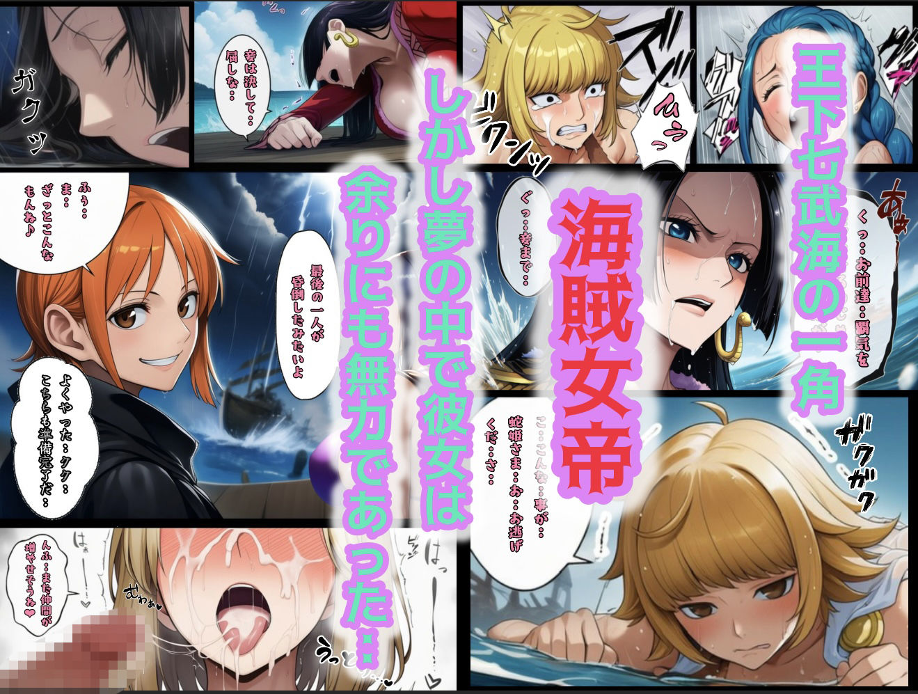 【エロ漫画raw】ユメユメのミRe 〜夢のハーレム海賊団を結成せよ〜 その2