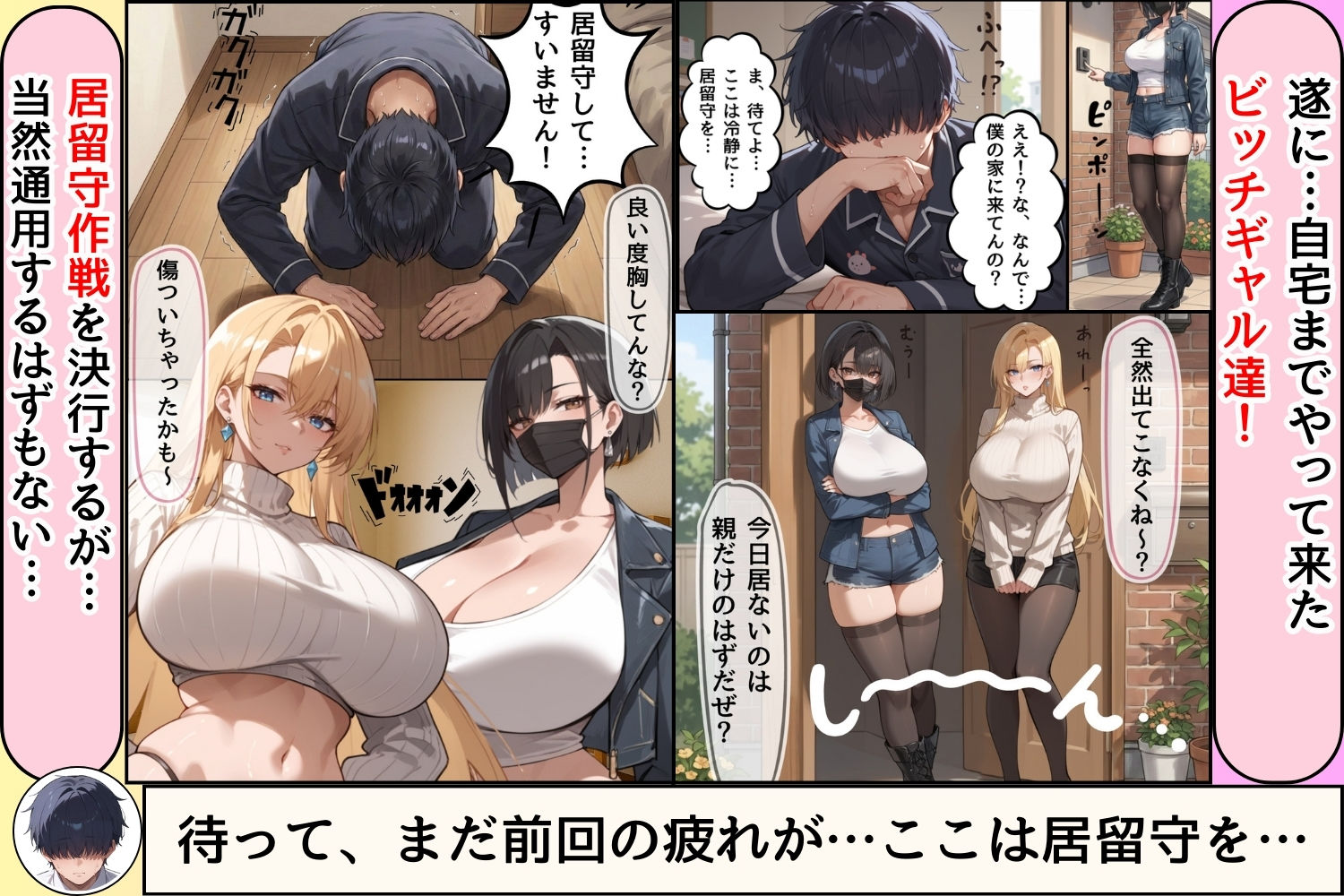 【エロ漫画raw】女子校生彼氏持ちのビッチ達がボクのチ○コで遊んだ結果 もう僕以外では満足出来なくなった件 ファイナル