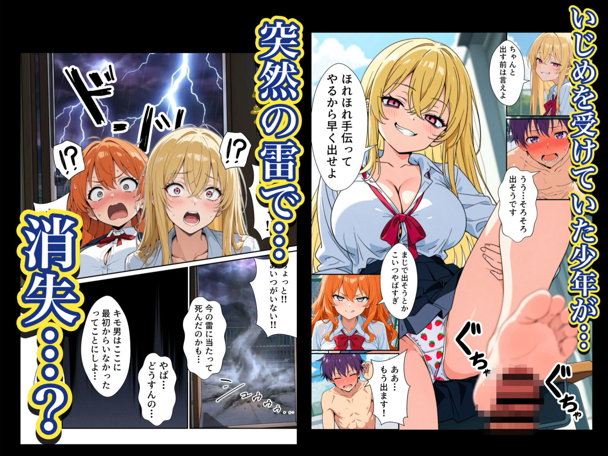 【エロ漫画raw】異世界召喚された最弱の雷魔法使い、体術で無双しまくり国へ復讐し、女全員を性奴●にした話