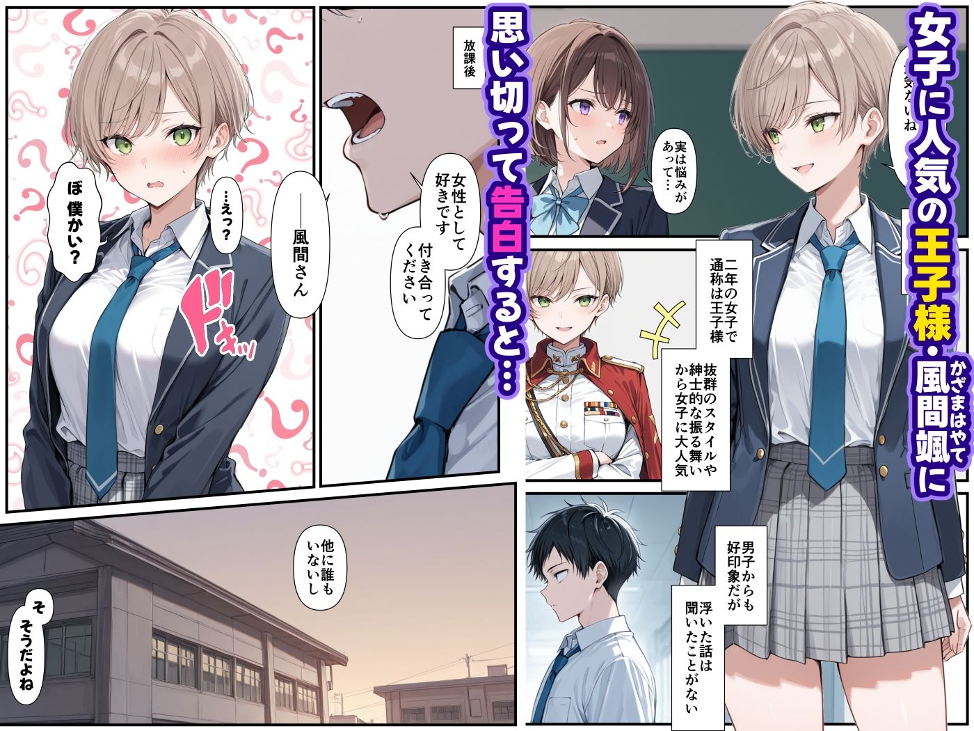 【エロ漫画raw】王子様の雌を俺だけが知っている