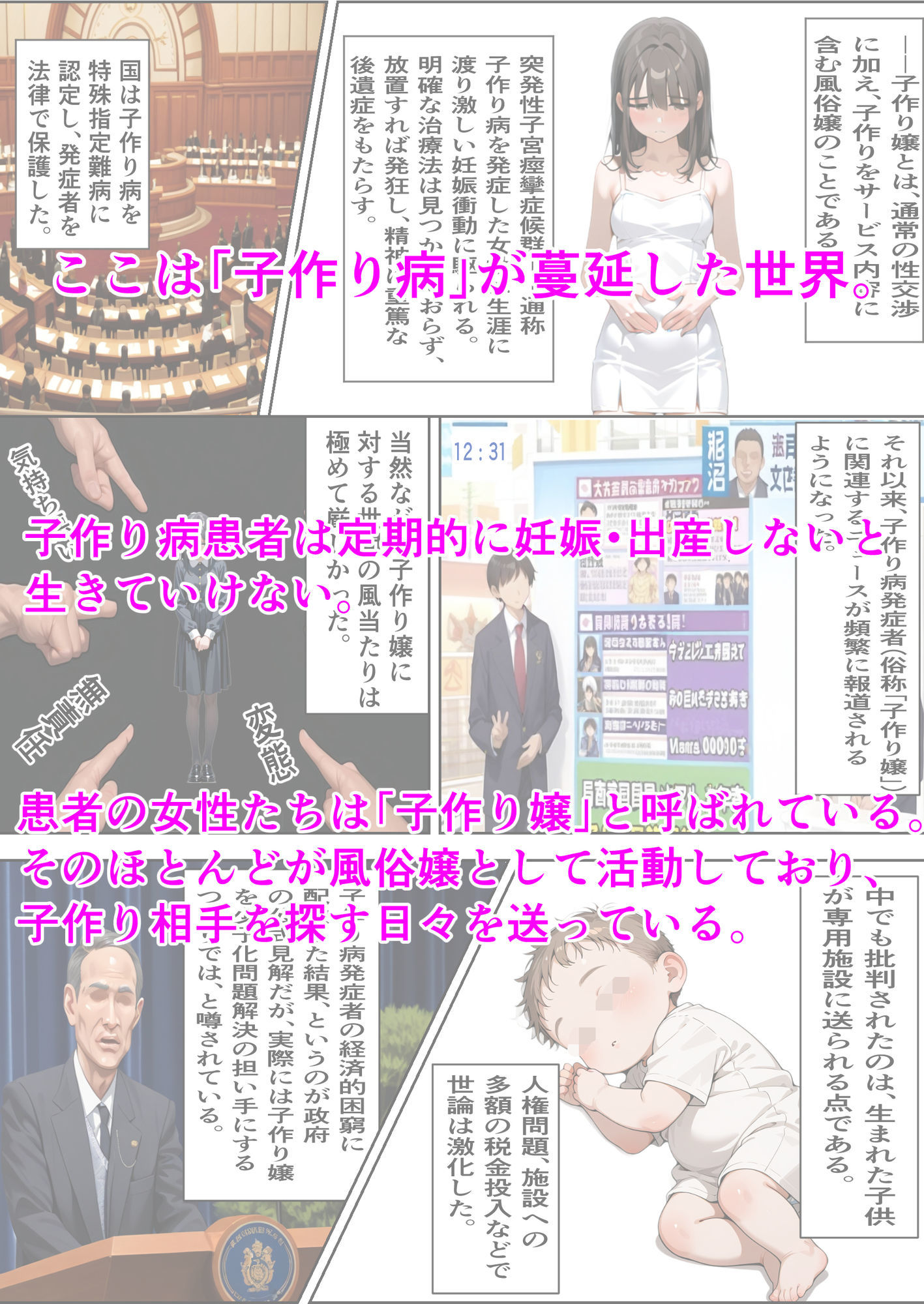 【エロ漫画raw】子作り嬢 西住しほ