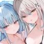 【エロ漫画raw】【KU100】アイドル特別会員制ナイトファンミーティング♪ ダブルダウナースレンダー美乳アイドルJK食べ放題コース♪