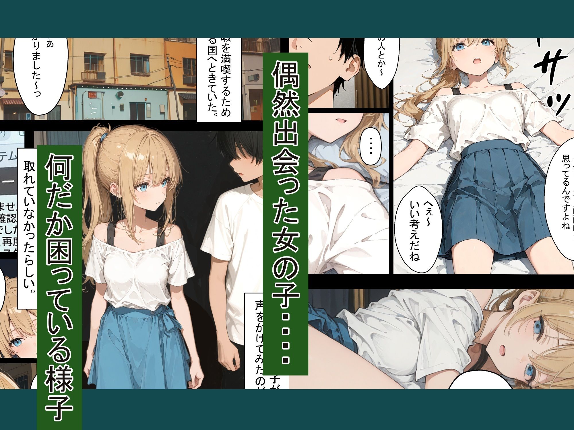 【エロ漫画raw】旅先でやっちゃった