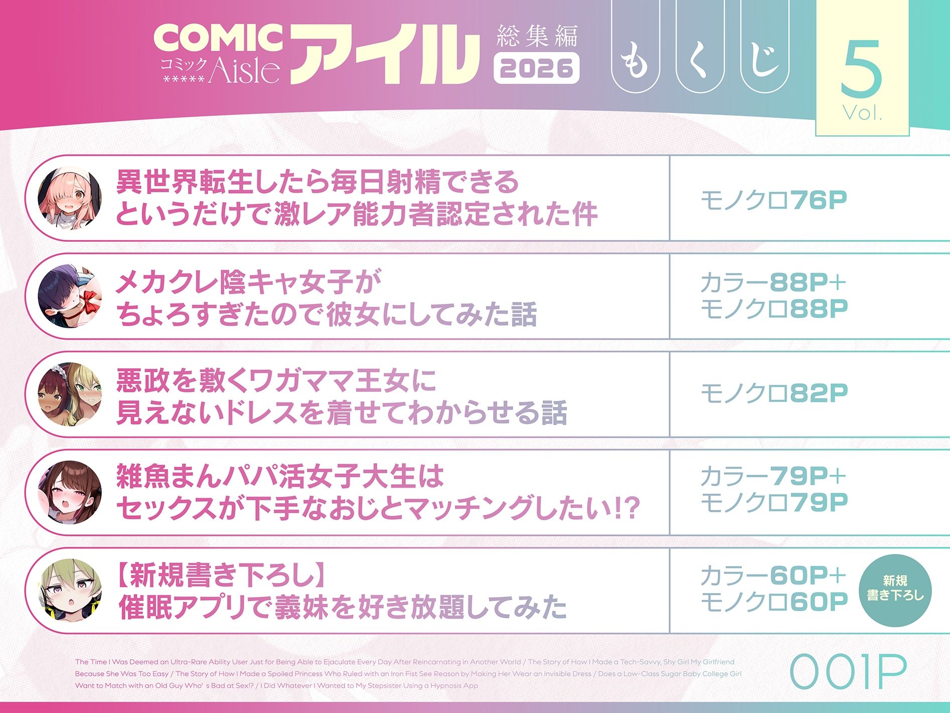 【エロ漫画raw】COMICアイル 総集編 vol.5