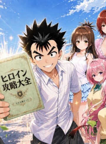 【エロ漫画raw】攻略本を手に入れた猿山が主人公になりました